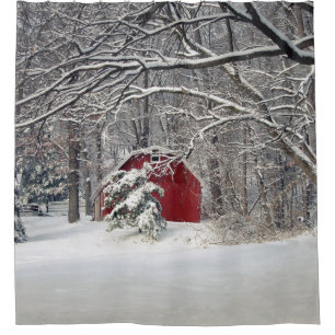 Red Barn in the Snow (2011)
