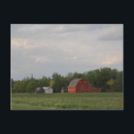 Red Barn Postcard<br><div class="desc">photo taken near Anola,  MB</div>