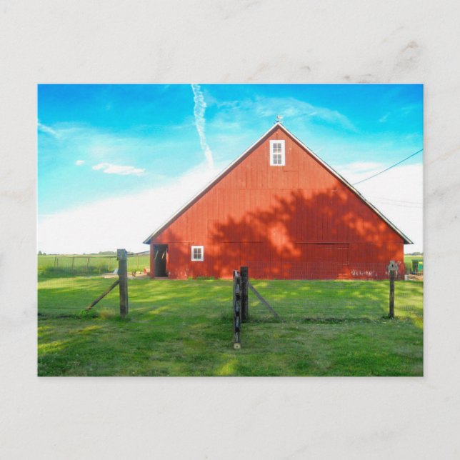 RED BARN POSTCARDS (Front)