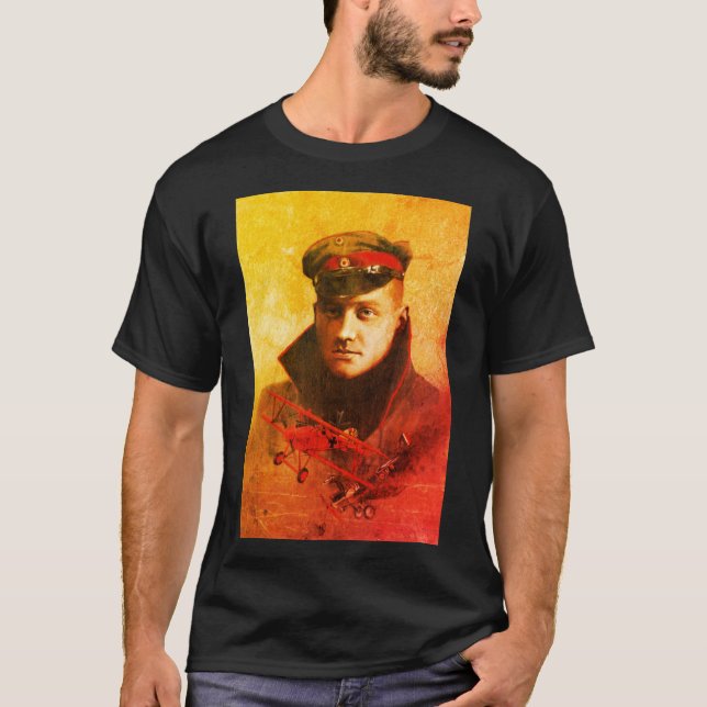 Red Baron Men's T-shirt (Front)