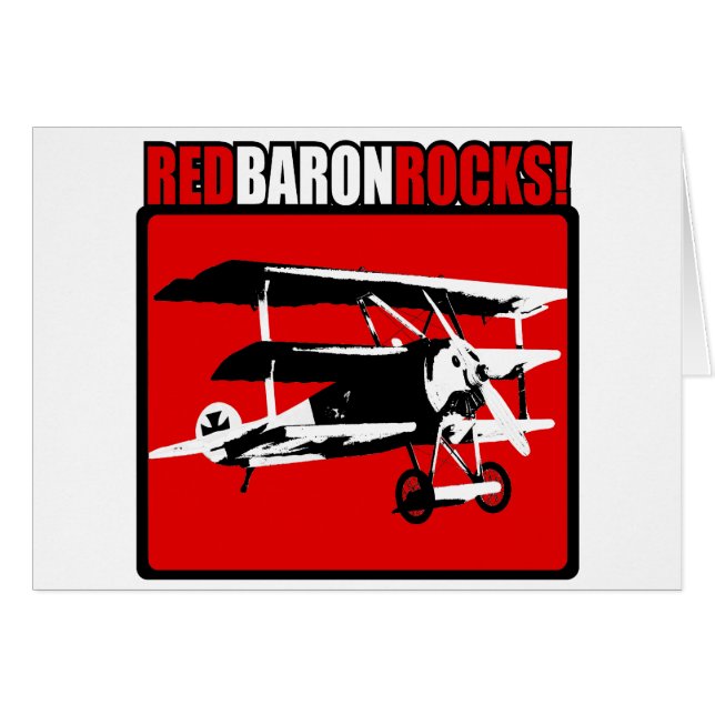 Red Baron Rocks! (Front Horizontal)