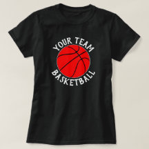 Red Basketball Team, Player Name & Jersey Number