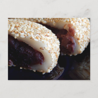 Red Bean Paste Bun Postcard
