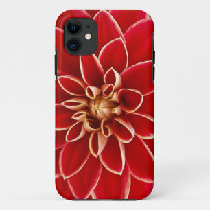 Red Beautiful Floral Flower Bud Blooming Bright iPhone 11 Case