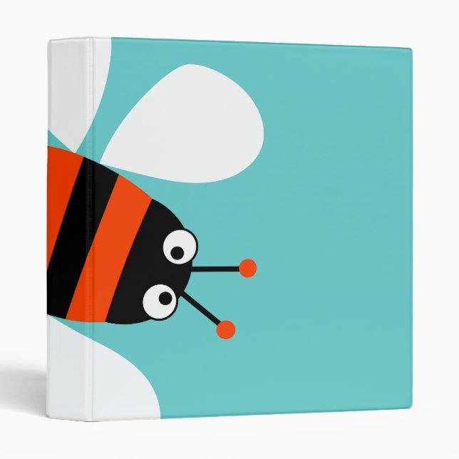 Red Bee Binder (Front/Spine)