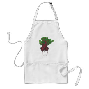 Red Beet Vegetable Veggie Vegetarian Foodie Cook Standard Apron