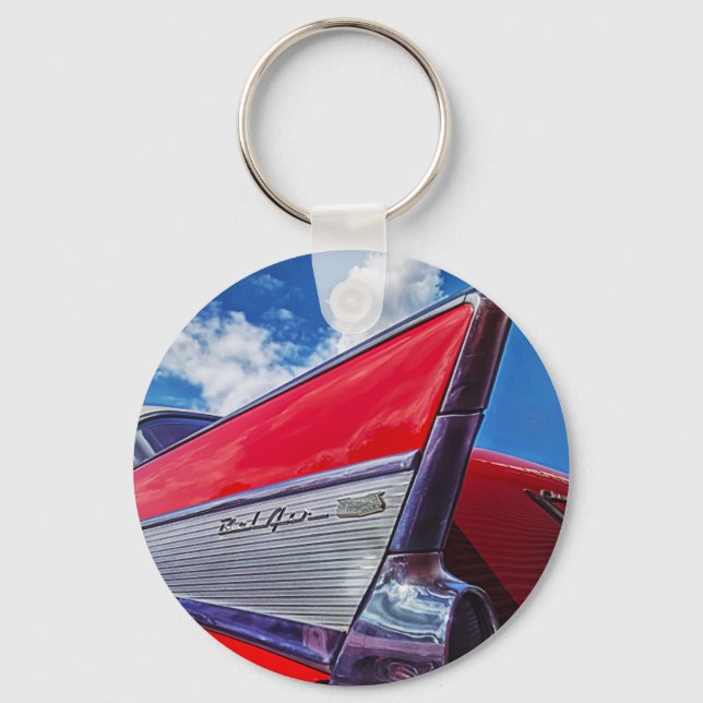 Red Bel Air Keychain (Front)