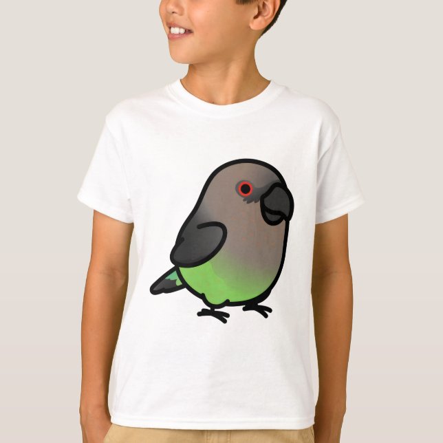 Red-bellied Parrot Female T-Shirt (Front)