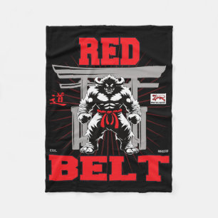 Red Belt Championship In Sight!  Fleece Blanket