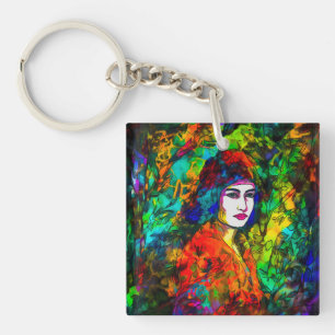 Red Beret Keychain