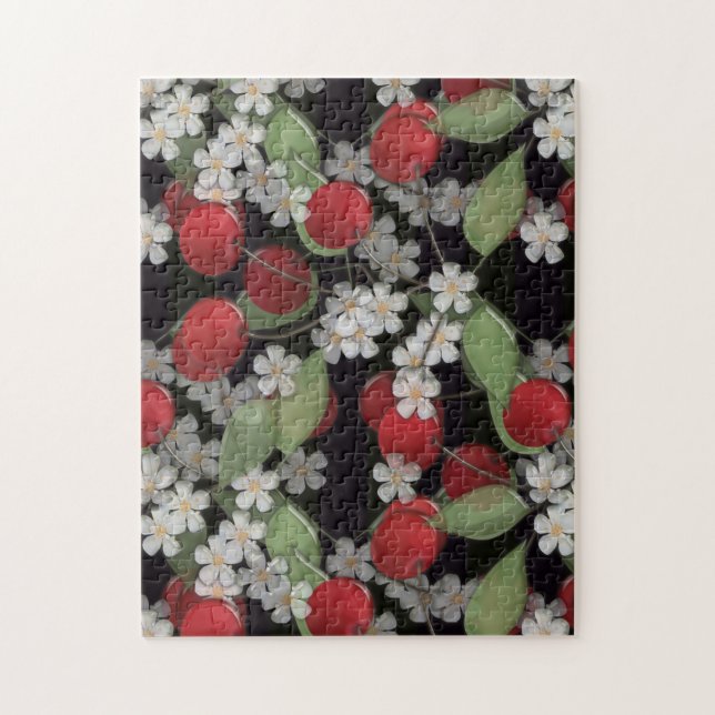 Red berries jigsaw puzzle (Vertical)