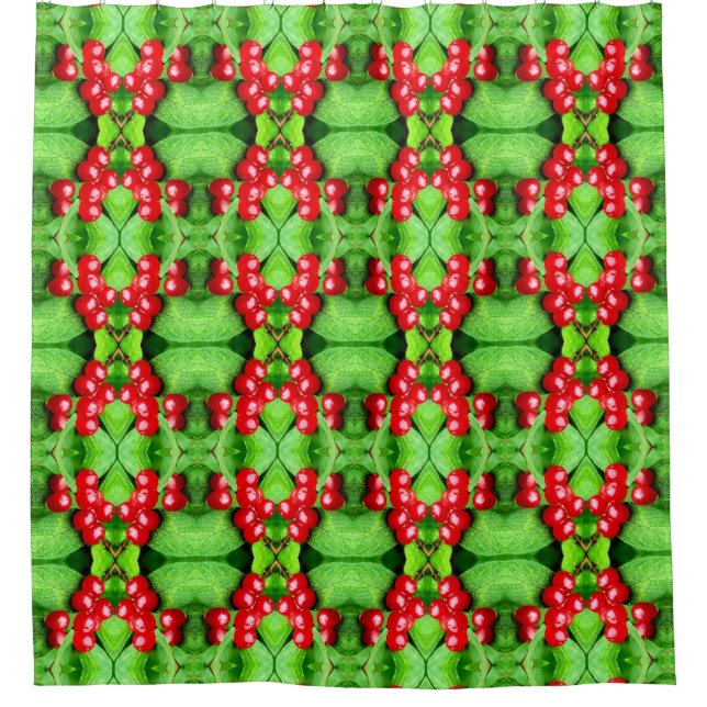 Red Berries With Raindrops Abstract Nature (Front)