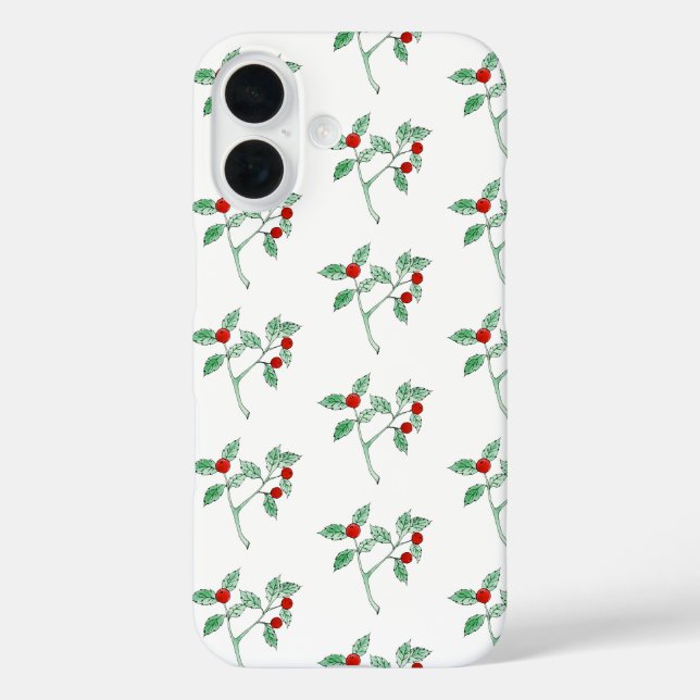 red berry plant Case-Mate iPhone case (Back)