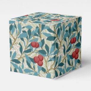 Red Berry Tree, William Morris Favor Box