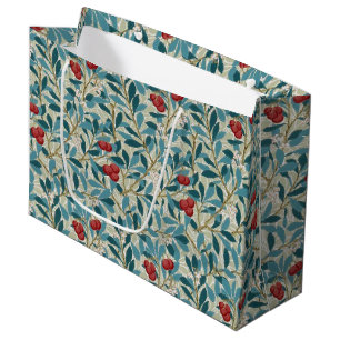 Red Berry Tree, William Morris Large Gift Bag