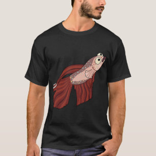 Red Betta Fish T-Shirt