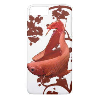 Red Betta Siamese Fighting Fish iPhone 8 Plus/7 Plus Case