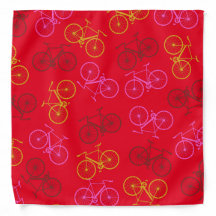 Red bicycles