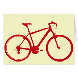 red bike, cycling