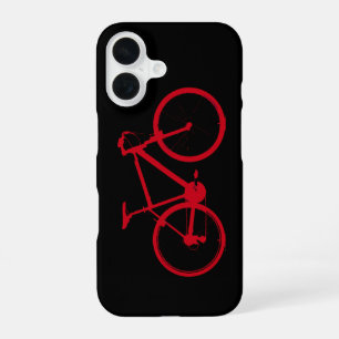 red bike, cycling iPhone 16 case