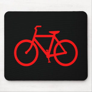 Red Bike Mouse Pad