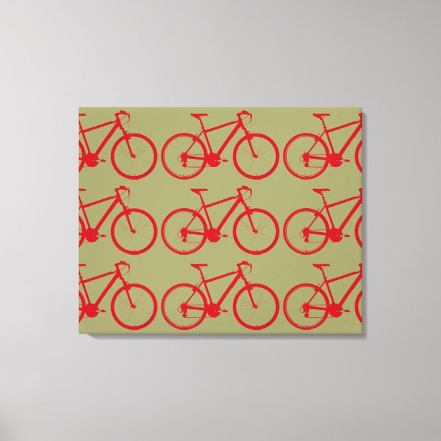 red bikes decor walls (Front)