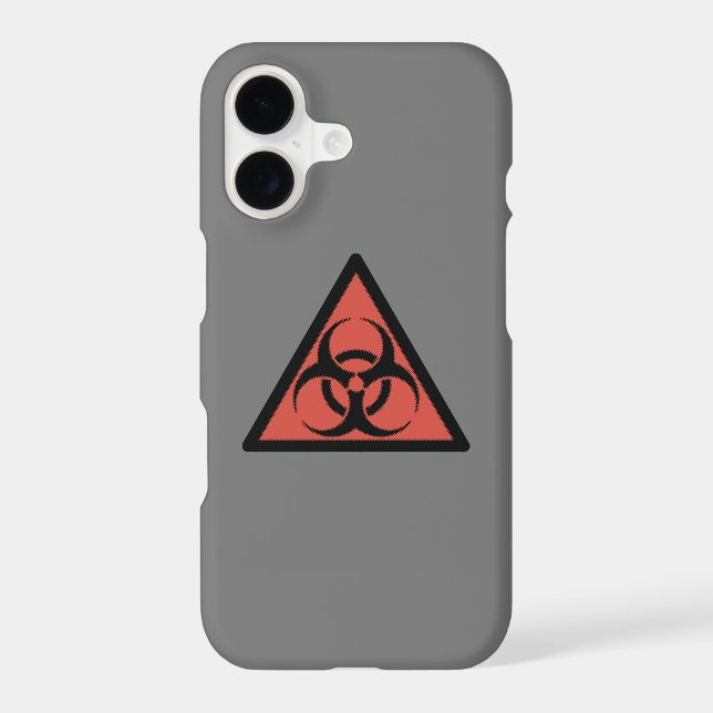 Red biohazard sign (Back)