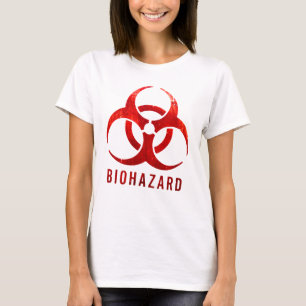 Red Biohazard T-Shirt