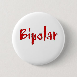 Red Bipolar 2 Inch Round Button