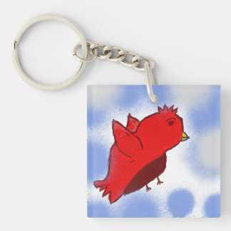 Red Bird Keychain