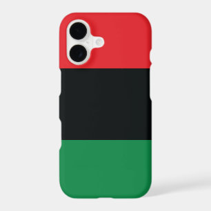 Red, Black and Green Flag