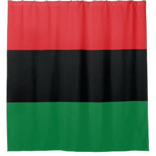 Red, Black and Green Flag