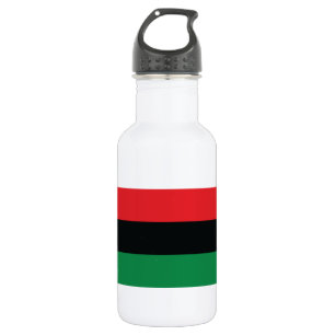 Red, Black and Green Flag 532 Ml Water Bottle