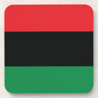 Red, Black and Green Flag