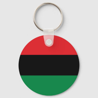 Red Black and Green Flag Keychain