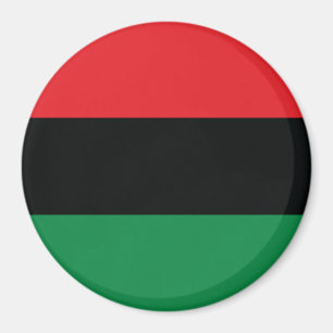 Red, Black and Green Flag Magnet
