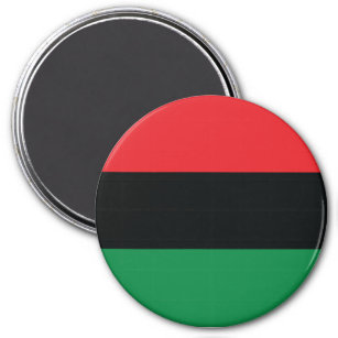 Red, Black and Green Flag Magnet