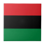Red Black and Green Flag Tile<br><div class="desc">Red Black and Green Flag</div>
