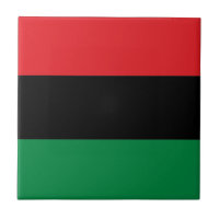 Red Black and Green Flag