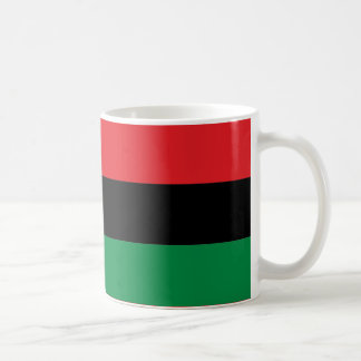 Red Black and Green Pan-African UNIA flag Coffee Mug
