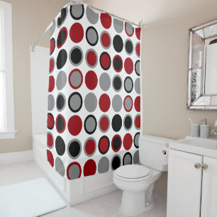 Red, Black and Grey Circles  