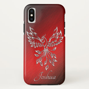 Red Black Ashes and Phoenix Personal Case-Mate iPhone Case