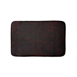 Red/Black Bath Mat