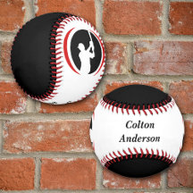 Red Black Batter Personalized