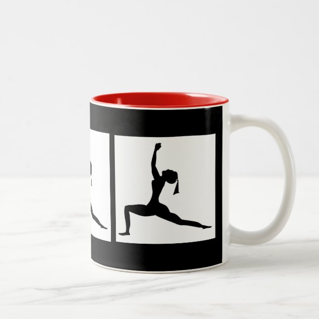 Red Black Coffee Cup (Right)