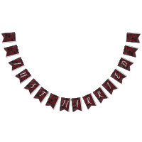 Red Black Dark Floral Gothic Wedding