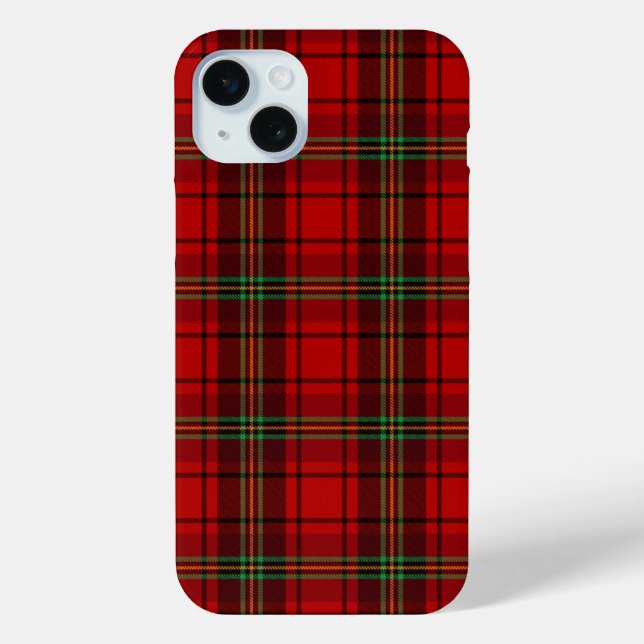 Red Black Green Cozy Plaids  Case-Mate iPhone Case (Back)