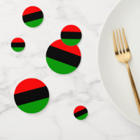Red, Black, Green Pan African Flag