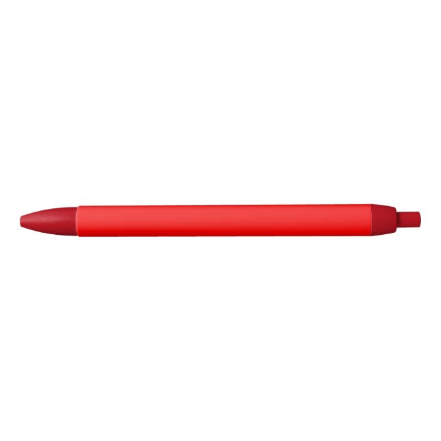 Red Black Ink Pen (Front)