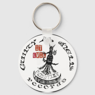 RED/BLACK "It Evil" Keychain